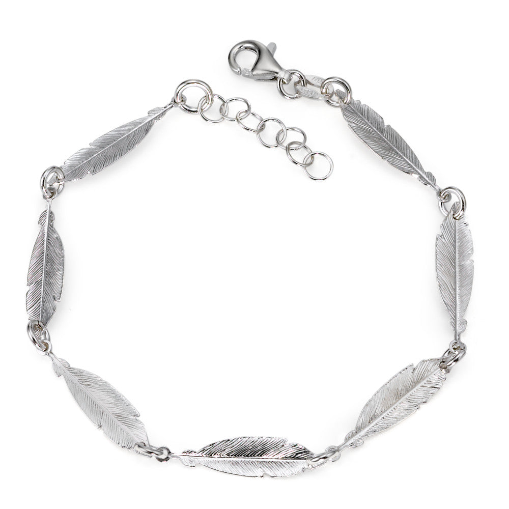 Pulsera Plata Rodio plateado 17-19 cm