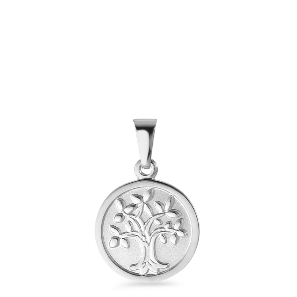 Colgante Plata Rodio plateado árbol de la vida Ø12 mm