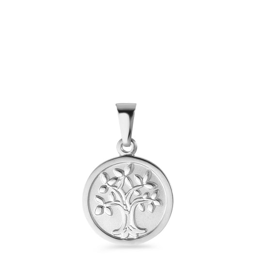 Colgante Plata Rodio plateado árbol de la vida Ø12 mm