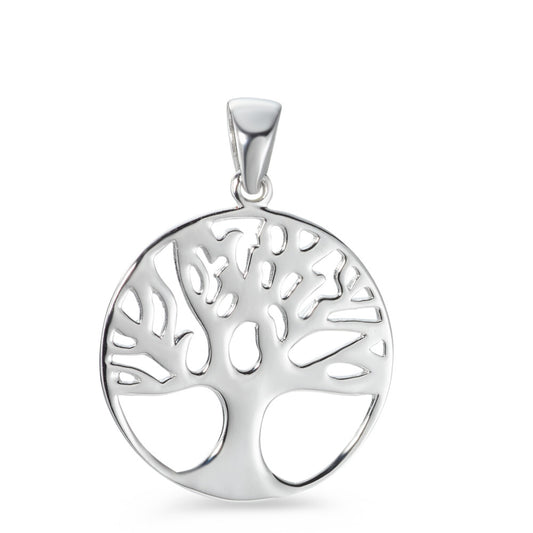 Colgante Plata Rodio plateado árbol de la vida Ø20 mm