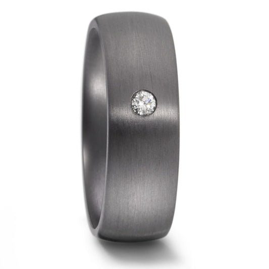 Anillo de pareja 999 tantalio Diamante 0.05 ct, w-si