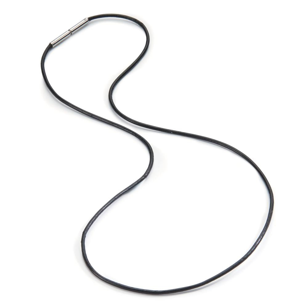 Collar Cuero, Acero inoxidable 38 cm Ø1 mm