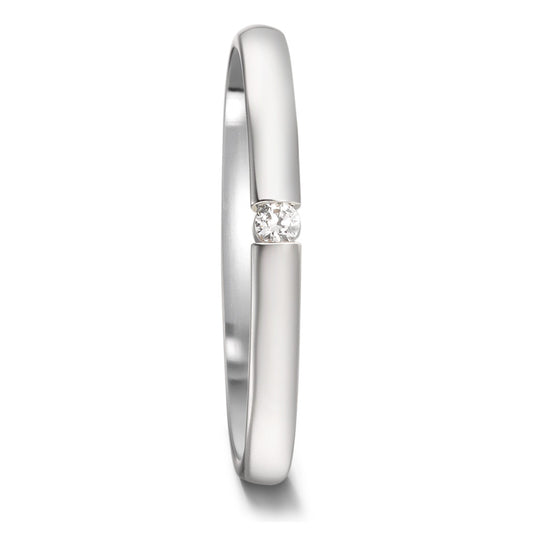 Anillo de pareja 950 platino Diamante 0.04 ct, tw-vsi