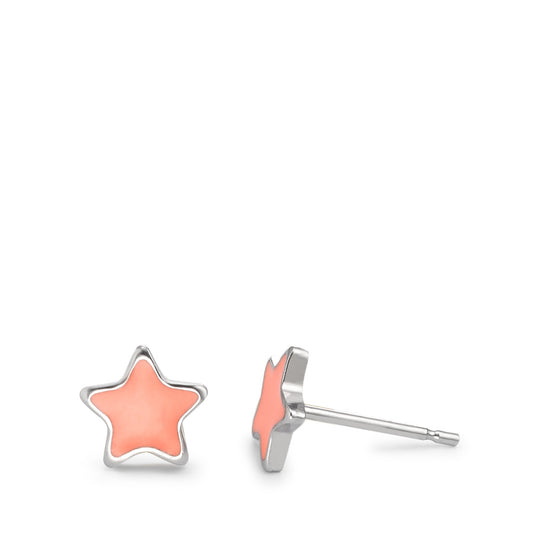 Pendientes Anti alergico estrella Ø6.5 mm