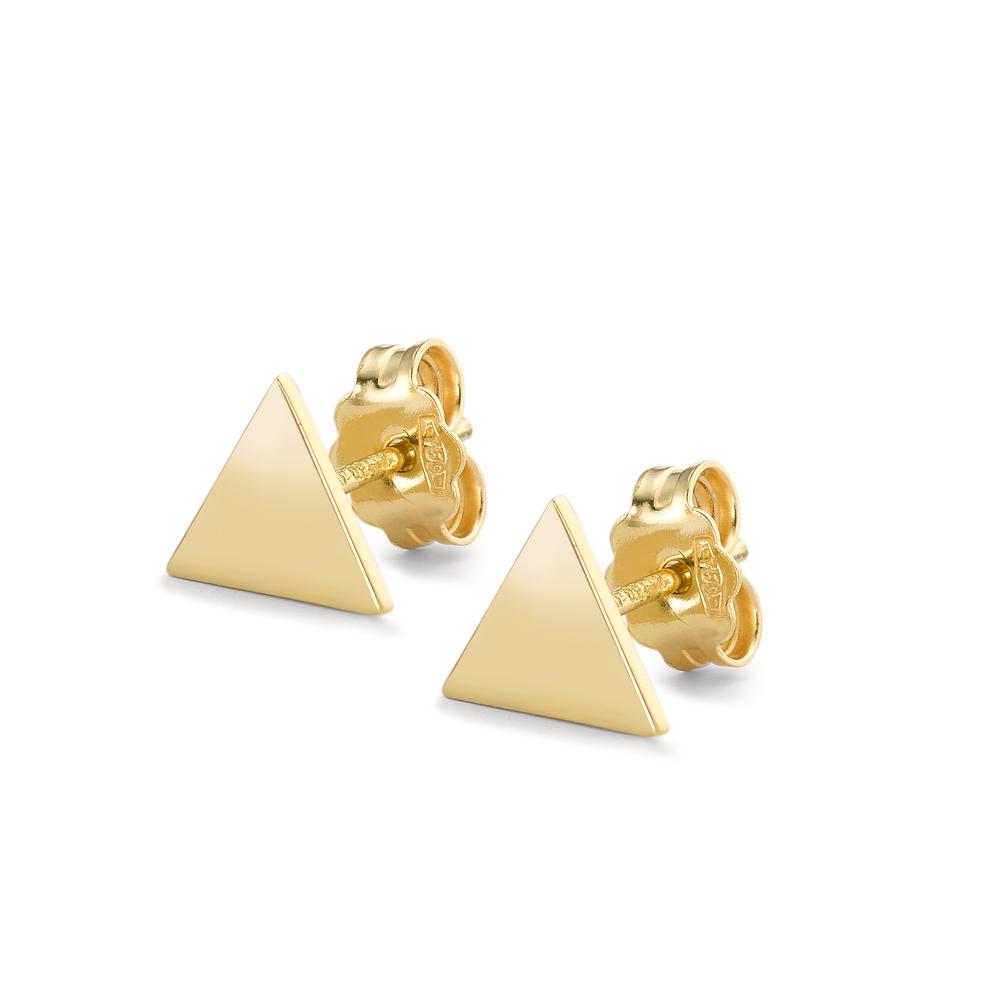 Pendientes 750/oro amarillo de 18 quilates Ø7.5 mm