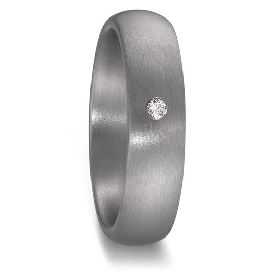 Anillo de pareja 999 tantalio Diamante 0.04 ct, w-si