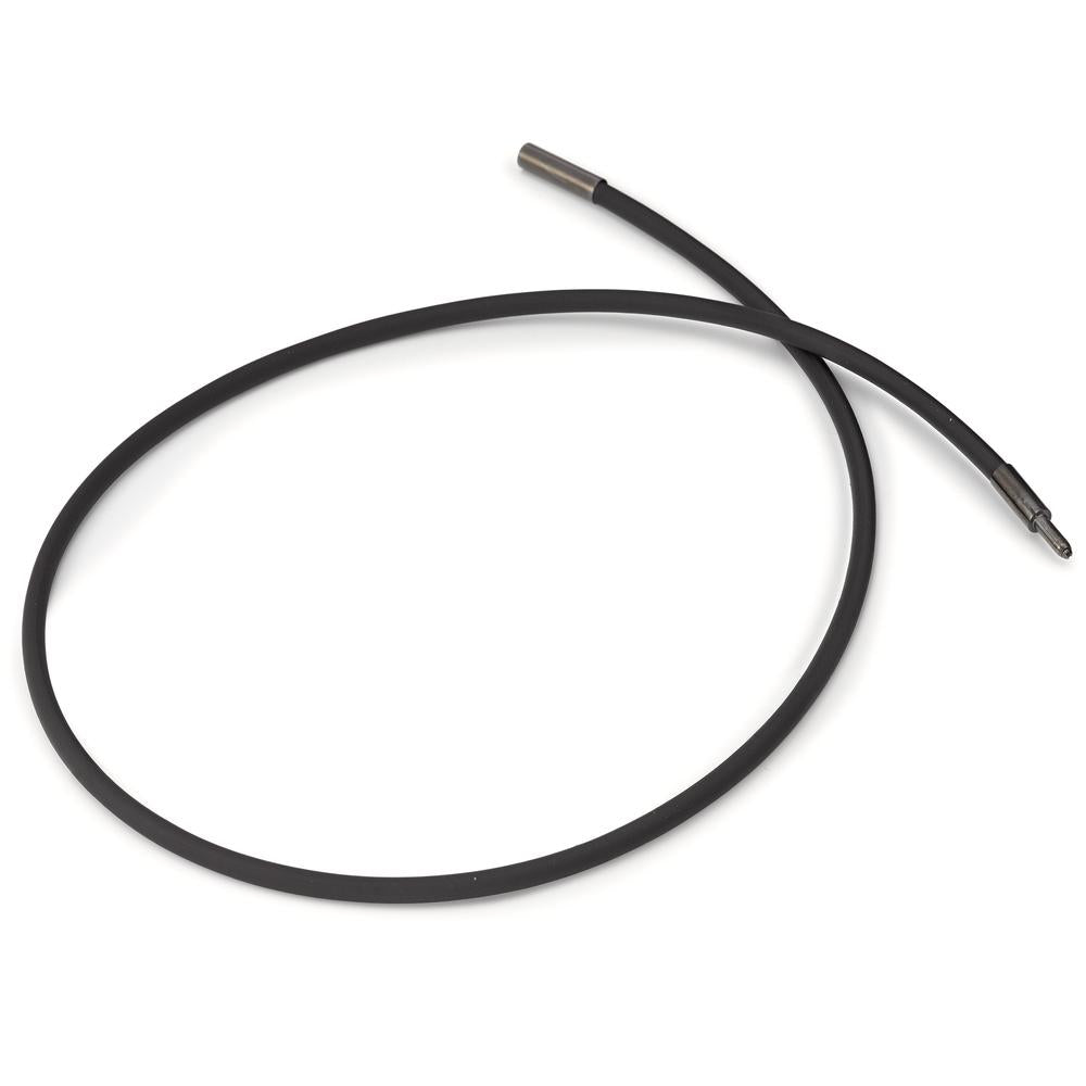 Collar Silicona, Acero inoxidable Negro Recubierto de IP 42 cm Ø3 mm