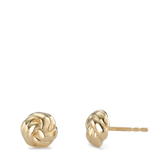 Pendientes Oro amarillo de 375/9K nodo Ø8 mm