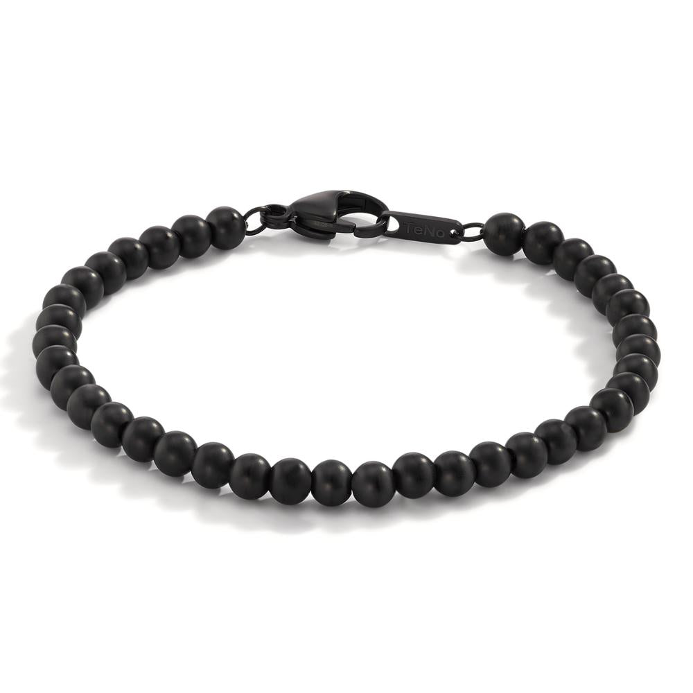 Pulsera Acero inoxidable Negro Recubierto de IP 19 cm Ø5 mm