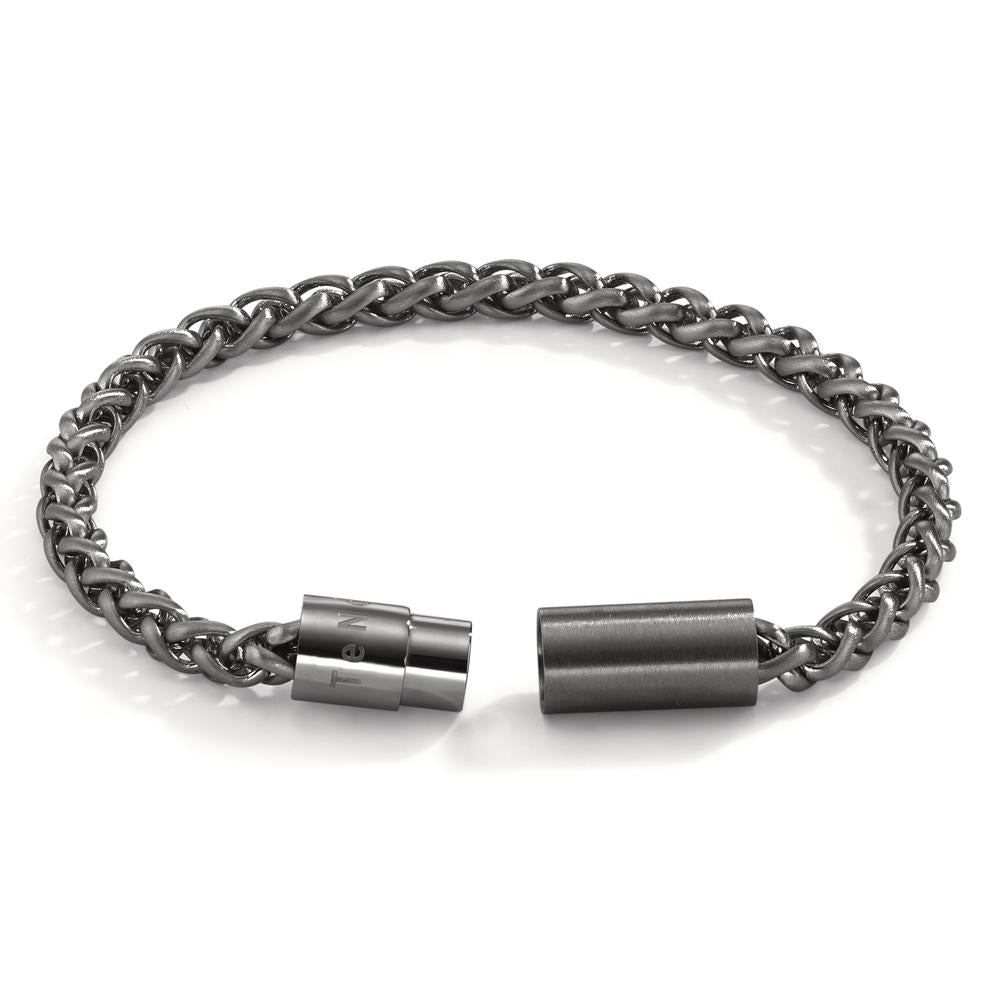 Pulsera Acero inoxidable Gris Recubierto de IP 19 cm