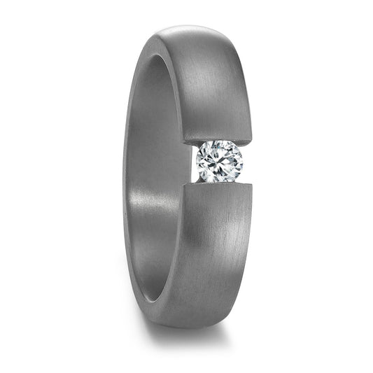 Anillo de pareja 999 tantalio Diamante 0.15 ct, w-si