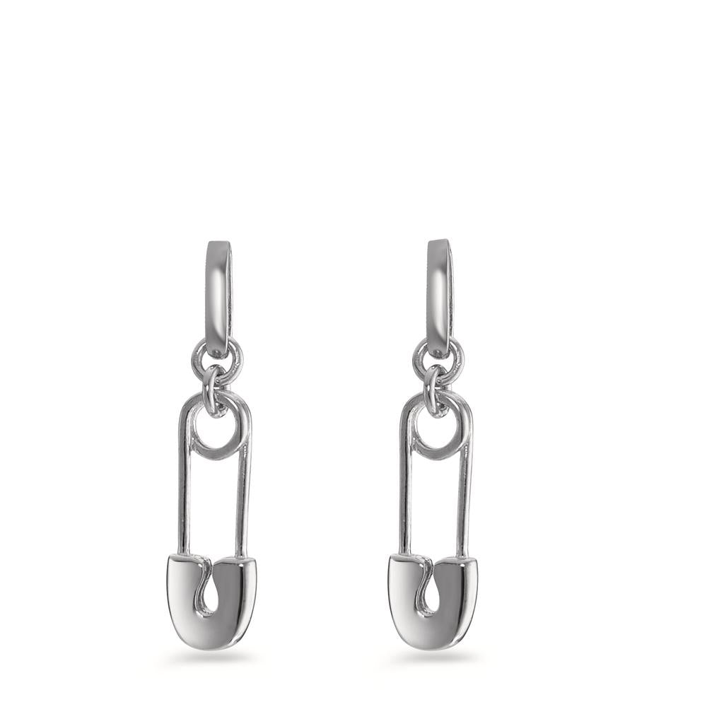 Pendientes Plata Rodio plateado imperdible