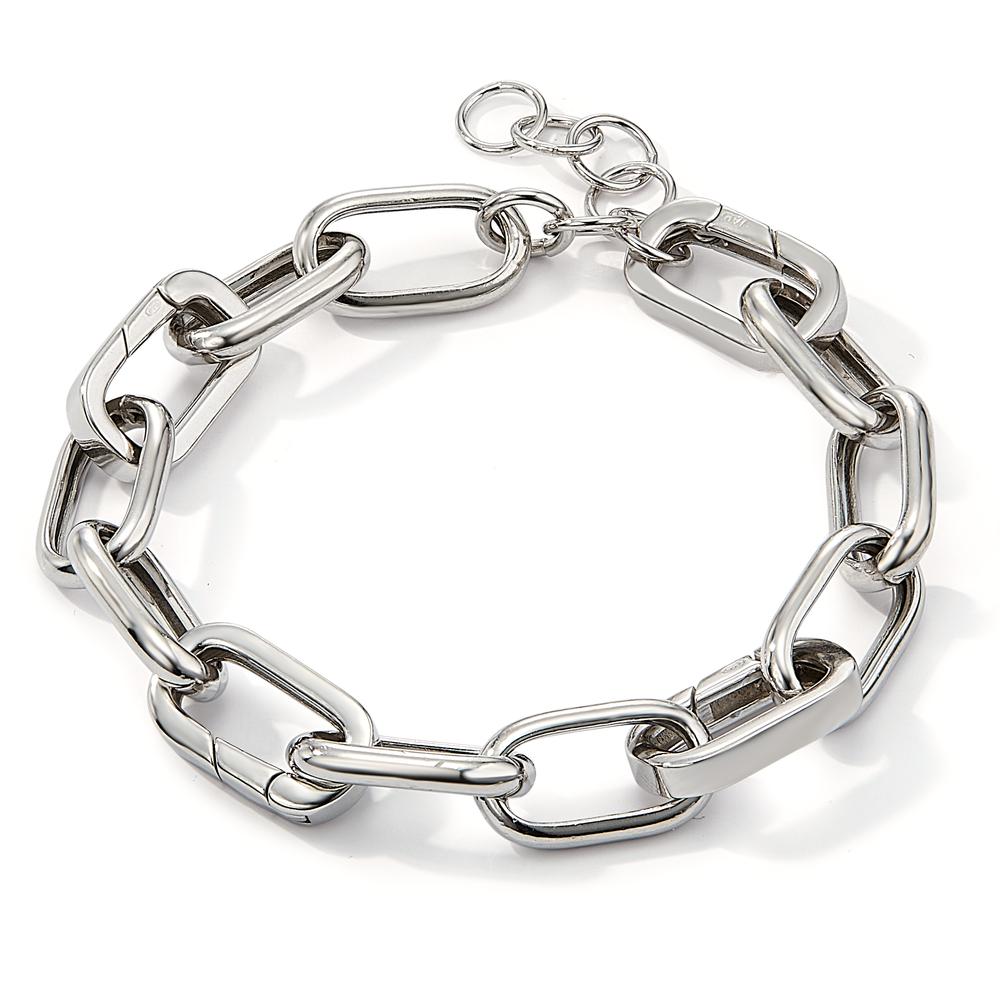 Pulsera Plata Rodio plateado 17-20 cm