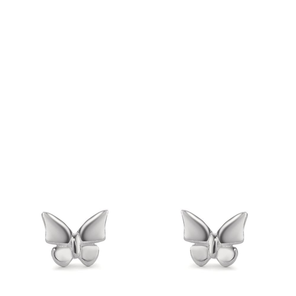 Pendientes Plata Rodio plateado Mariposa