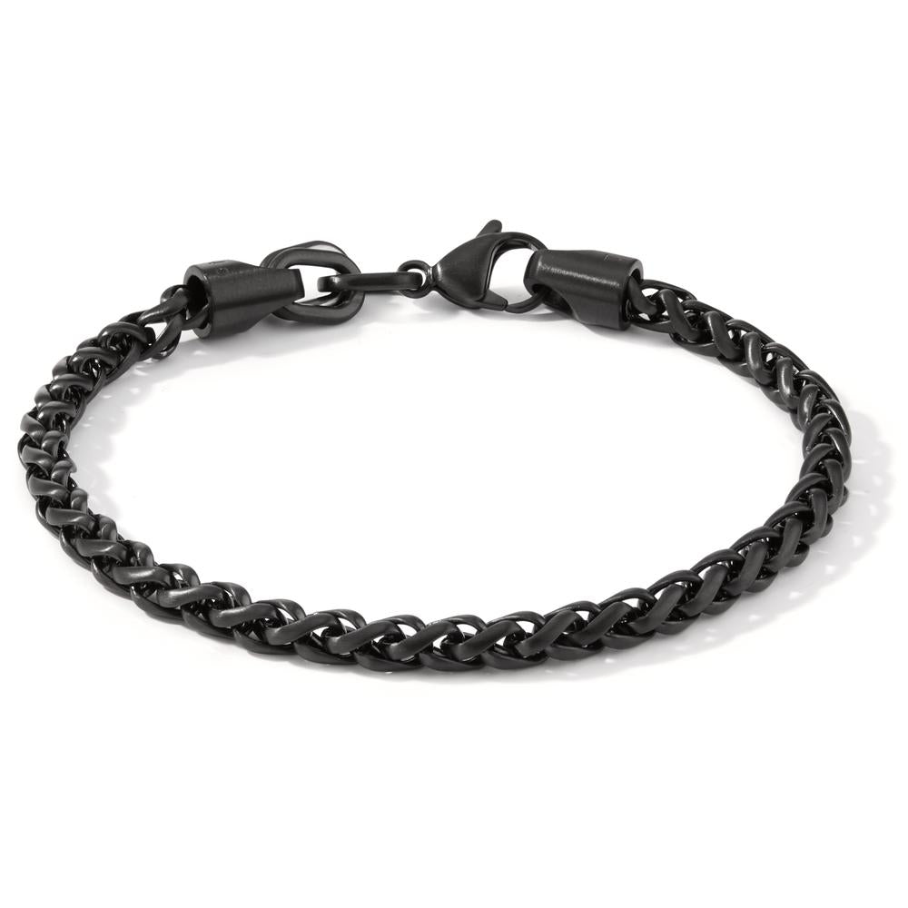 Pulsera Acero inoxidable Negro Recubierto de IP 21 cm Ø4.5 mm