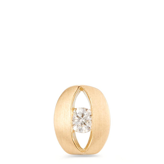 Colgante 750/oro amarillo de 18 quilates Diamante 0.08 ct, w-si