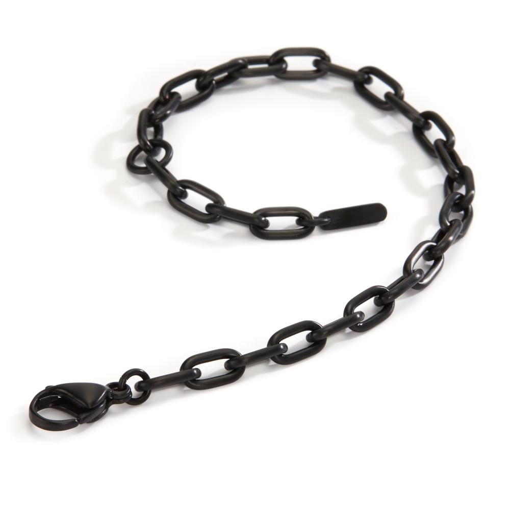 Pulsera Acero inoxidable Negro Recubierto de IP 17.5-21 cm