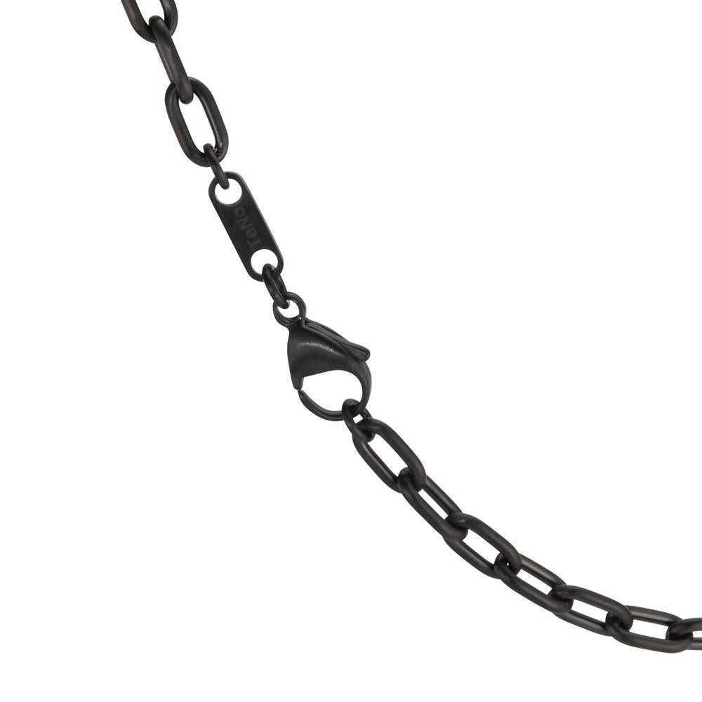 Collar Acero inoxidable Negro Recubierto de IP 45 cm