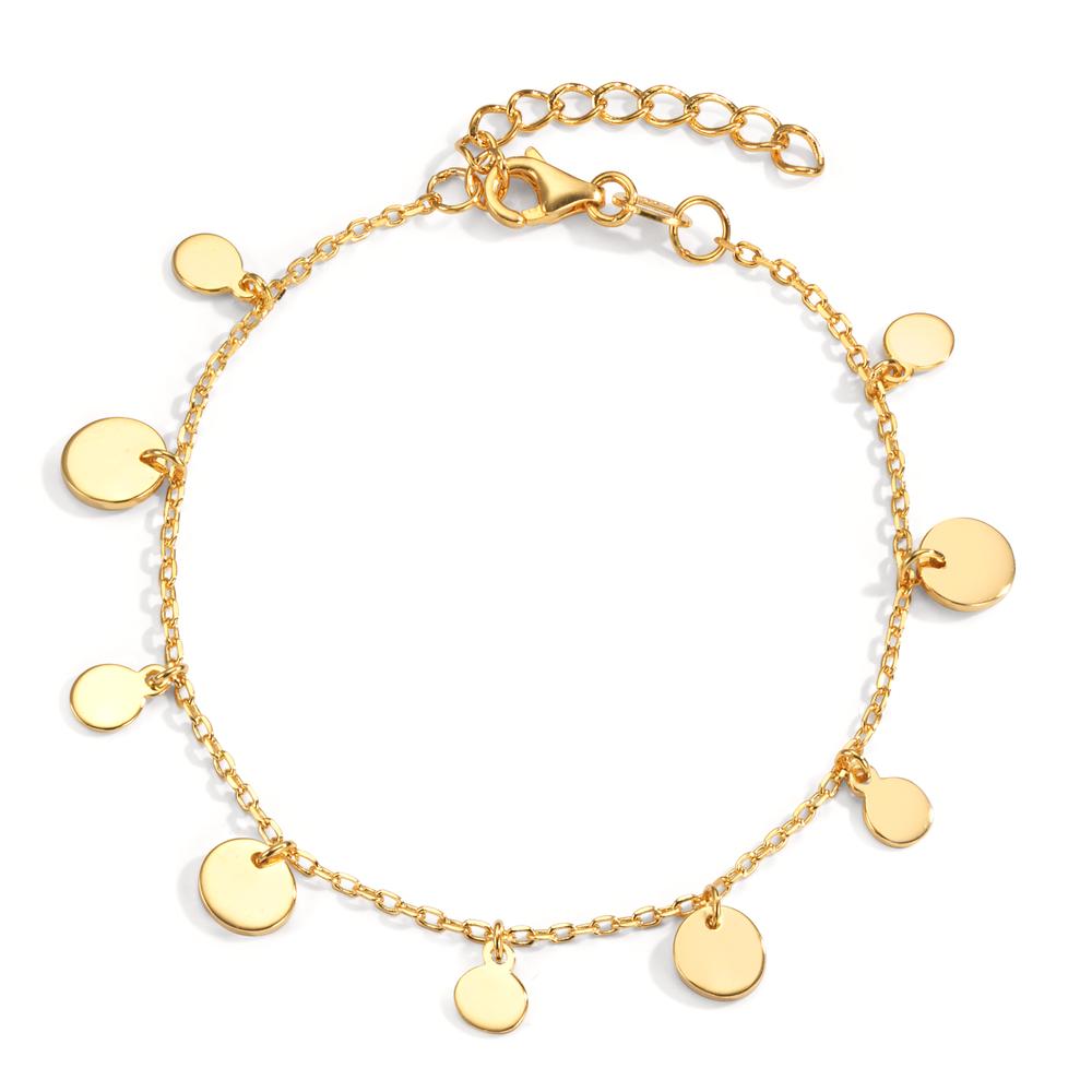 Pulsera Plata Dorado 16-18 cm