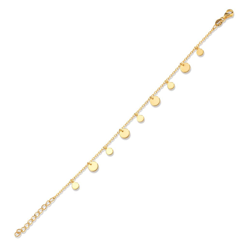 Pulsera Plata Dorado 16-18 cm