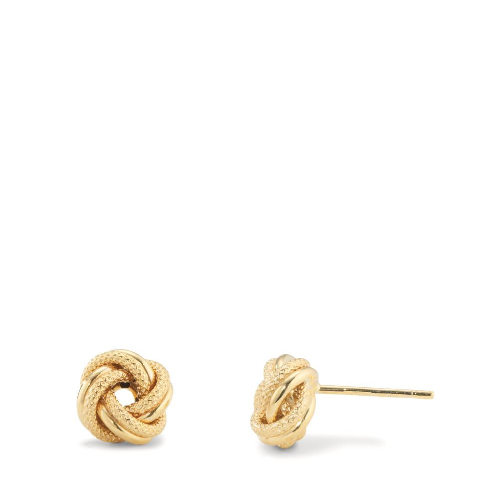 Pendientes Oro amarillo de 375/9K nodo Ø8.5 mm