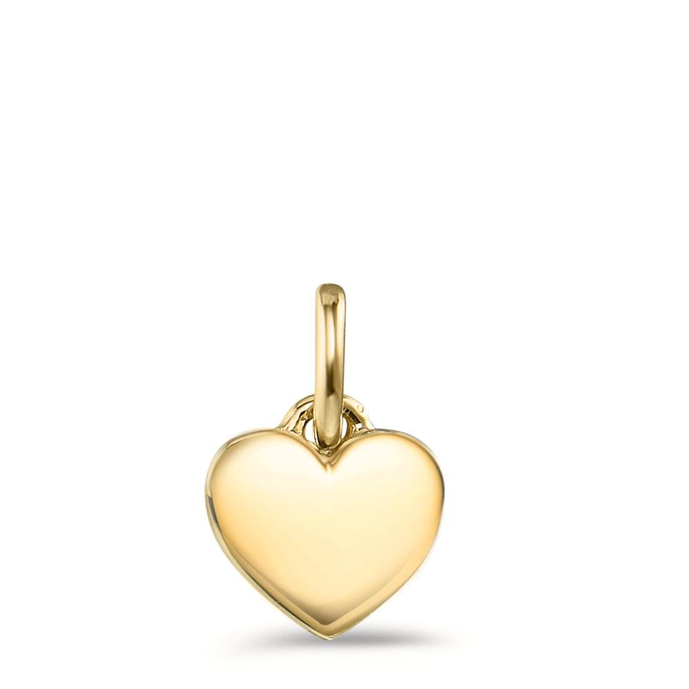 Colgante Oro amarillo de 375/9K Corazón Ø6 mm