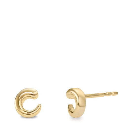 Pendientes 750/oro amarillo de 18 quilates Ø6 mm