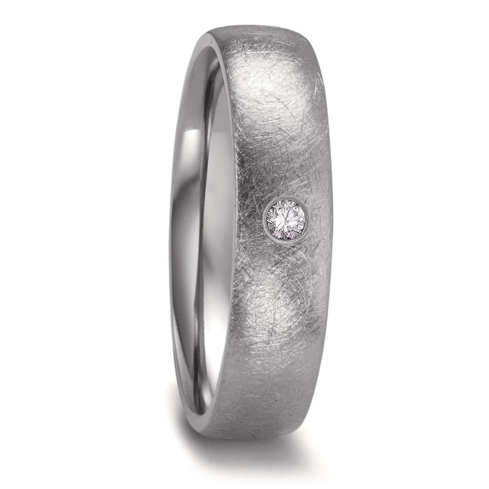 Anillo de pareja Circonio Diamante 0.03 ct, w-si