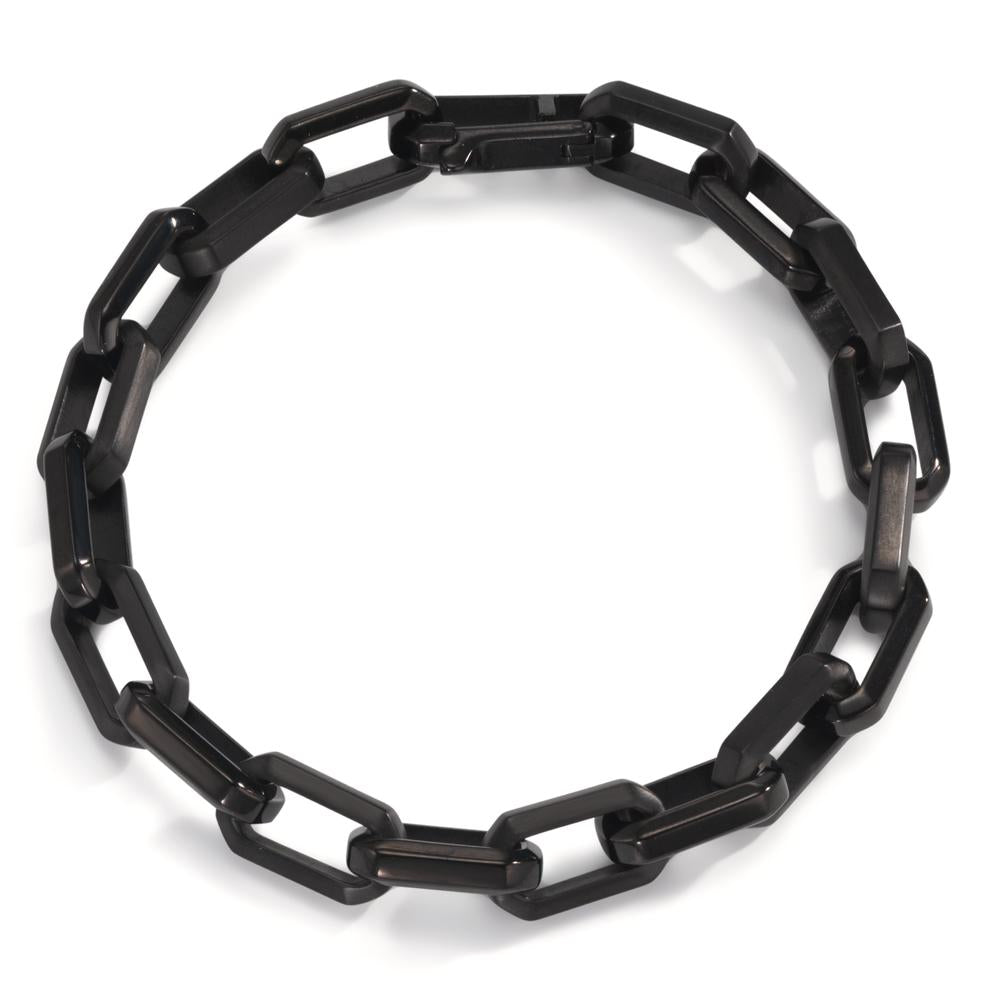 Pulsera Acero inoxidable Negro Recubierto de IP 22 cm