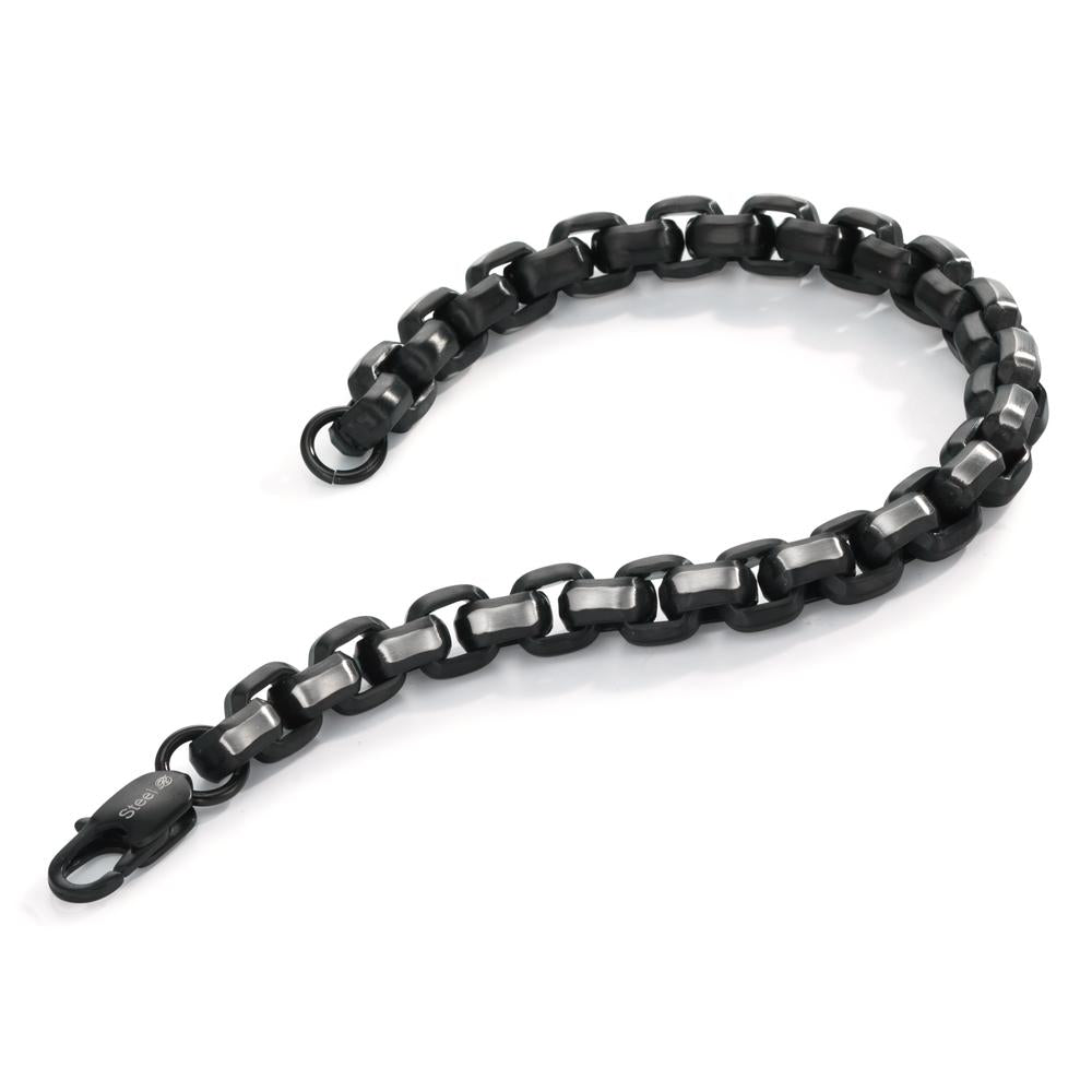 Pulsera Acero inoxidable Negro Recubierto de IP 22 cm