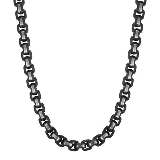 Collar Acero inoxidable Negro Recubierto de IP 60 cm