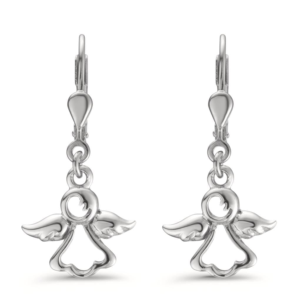 Pendientes Plata Rodio plateado Ángel guardian