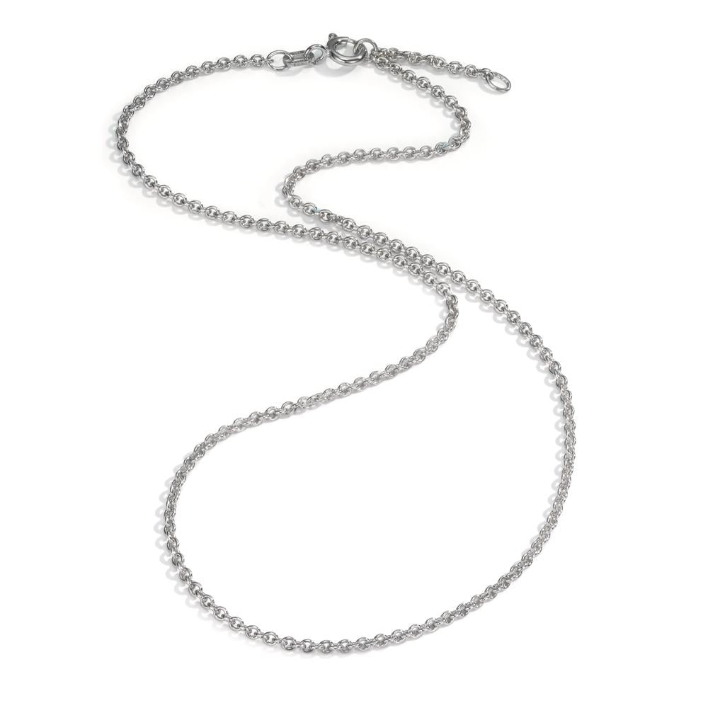 Collar Plata Rodio plateado 36-38 cm