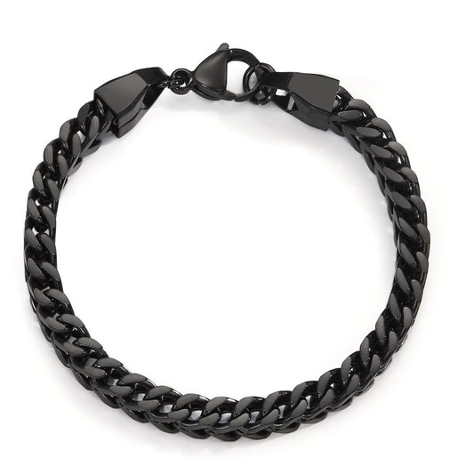 Pulsera Acero inoxidable Negro Recubierto de IP 22 cm