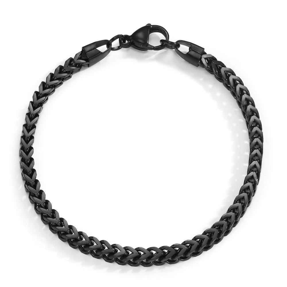 Pulsera Acero inoxidable Negro Recubierto de IP 21 cm