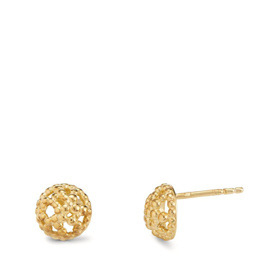 Pendientes Oro amarillo de 375/9K Ø8 mm