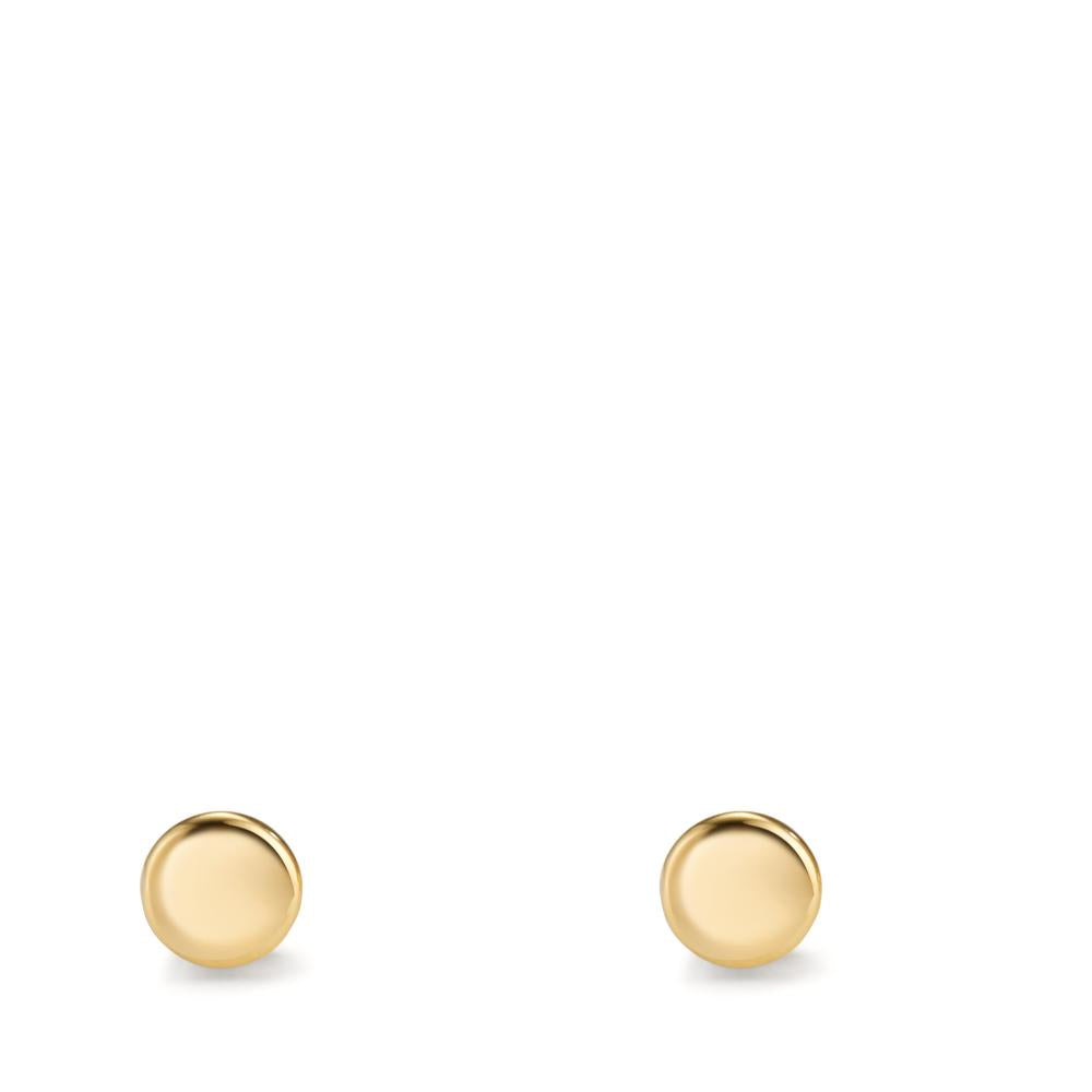 Pendientes 750/oro amarillo de 18 quilates Ø4 mm