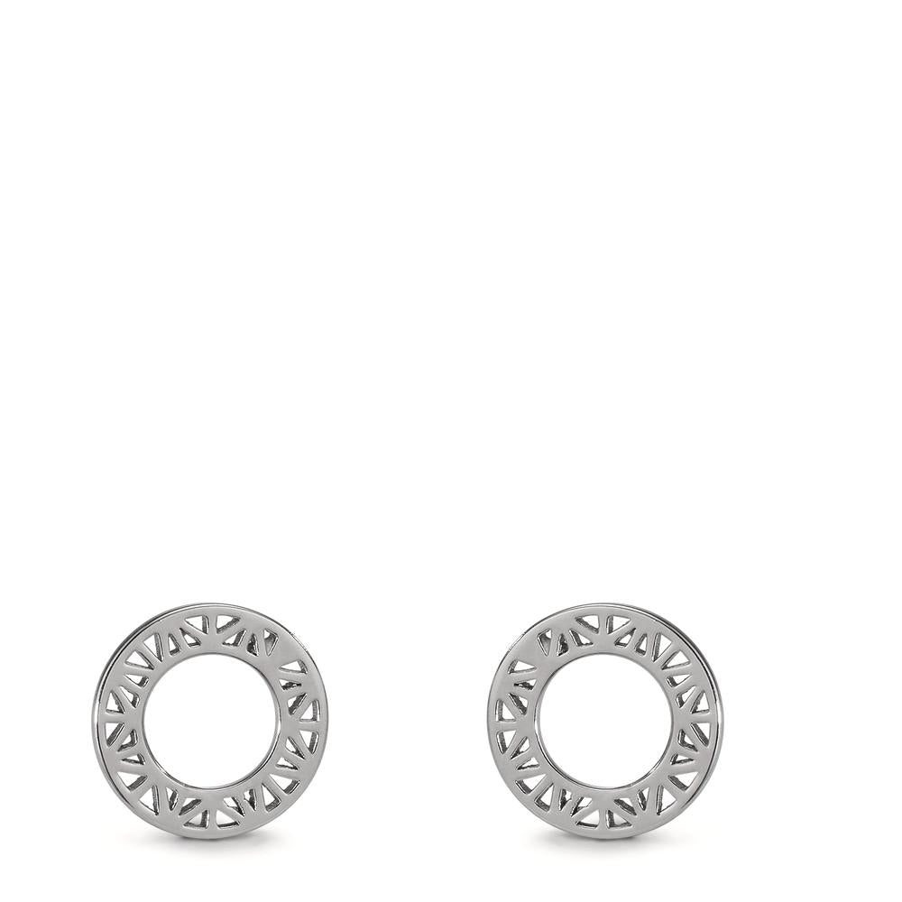 Pendientes Plata Rodio plateado Ø9.5 mm