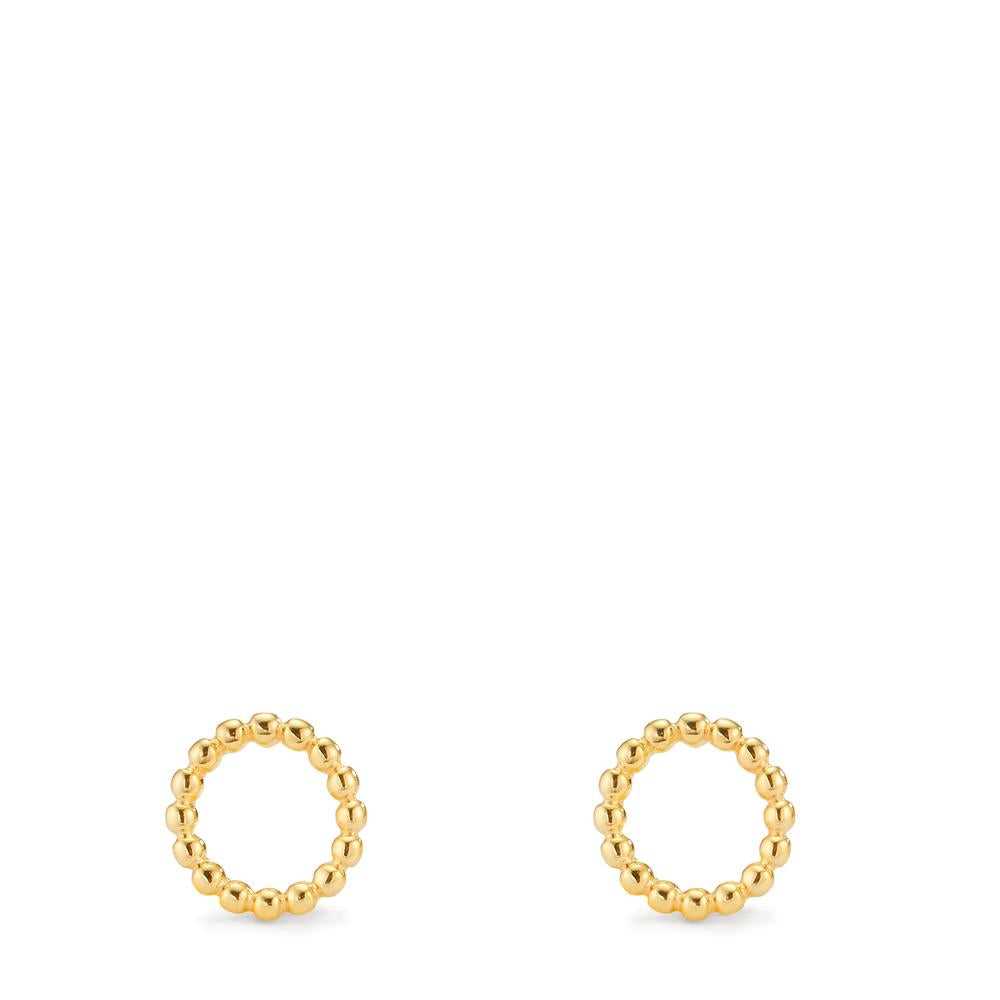 Pendientes Oro amarillo de 375/9K Ø7 mm