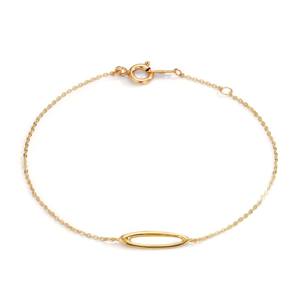 Pulsera Oro amarillo de 375/9K 16-18 cm