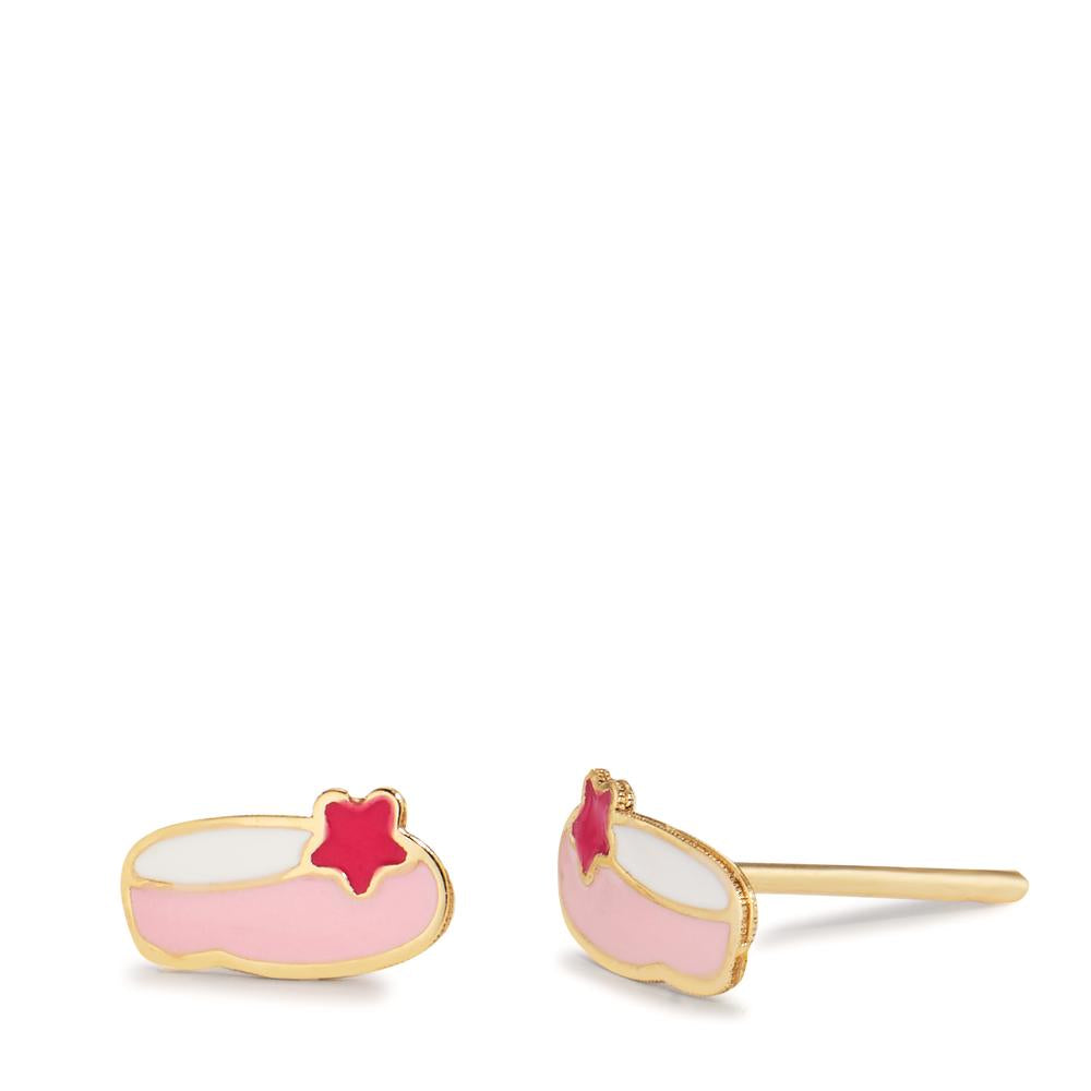 Pendientes Oro amarillo de 375/9K Pintado/lacado Ballet