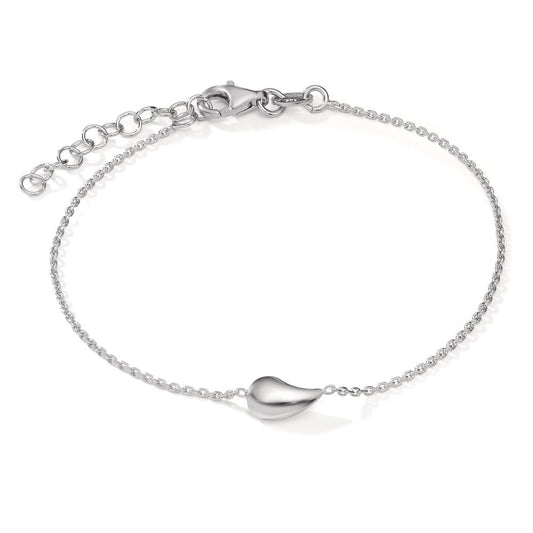 Pulsera Plata Rodio plateado 17-20 cm