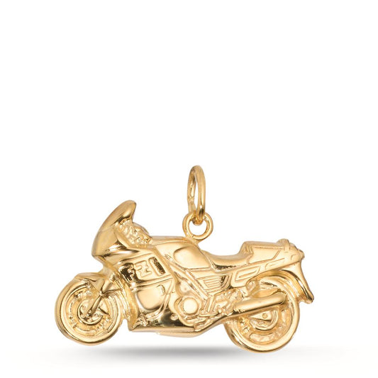 Colgante Oro amarillo de 375/9K Bicolor Motocicleta