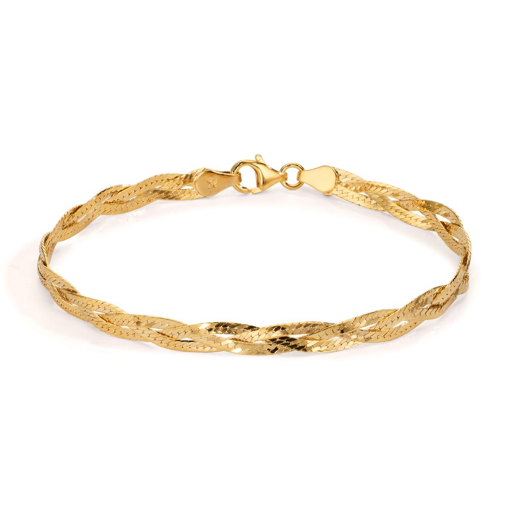 Pulsera Bronce Amarillo Dorado 18 cm