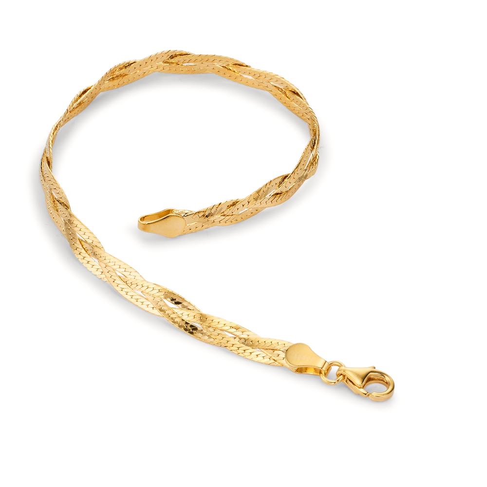 Pulsera Bronce Amarillo Dorado 18 cm