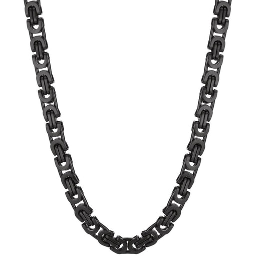 Collar Acero inoxidable Negro Recubierto de IP 50 cm